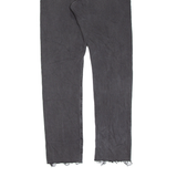 LEVI'S 501 Jeans Womens Black Regular Straight Charcoal Wash W31 L32