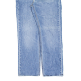 LEVI'S 514 Jeans Mens Blue Regular Straight Stone Wash W32 L26