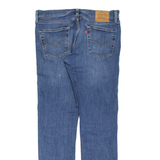 LEVI'S 511 BIG E Jeans Mens Blue Slim Straight Stone Wash W34 L34