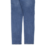 LEVI'S 511 BIG E Jeans Mens Blue Slim Straight Stone Wash W34 L34