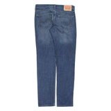 LEVI'S 511 Jeans Mens Blue Slim Straight Stone Wash W32 L34