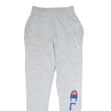 CHAMPION REVERSE WEAVE Mens Joggers Grey Tapered S W26 L32