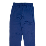 ADIDAS Mens Track Pants Blue Tapered S W28 L30