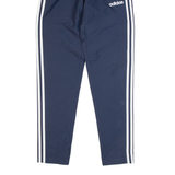 ADIDAS Mesh Lined Womens Track Pants Blue Tapered XS W22 L31