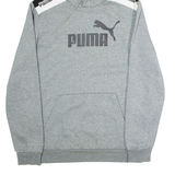 PUMA Mens Grey Hoodie S