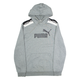 PUMA Mens Grey Hoodie S