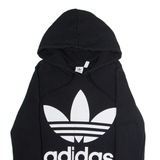 ADIDAS ORIGINALS Womens Black Hoodie UK 12