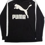 PUMA Womens Black Hoodie UK 12