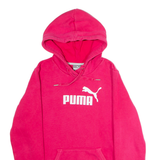 PUMA Womens Pink Hoodie UK 12