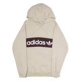 ADIDAS ORIGINALS Womens Beige Hoodie S