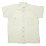 GIOCO Mens Plain Shirt Beige M