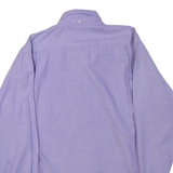 BEN SHERMAN Mens Plain Shirt Purple Long Sleeve L