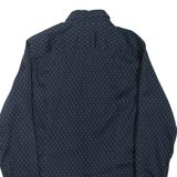 TED BAKER Mens Shirt Blue Geometric Long Sleeve S