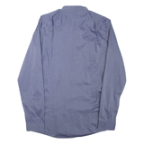 HUGO BOSS Mens Plain Shirt Blue Long Sleeve M