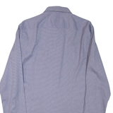 HUGO BOSS Mens Shirt Black Geometric Long Sleeve M