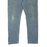 LEVI'S 508 Jeans Mens Blue Regular Tapered Stone Wash W38 L32