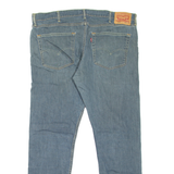 LEVI'S 508 Jeans Mens Blue Regular Tapered Stone Wash W38 L32