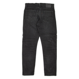 LEVI'S 502 Jeans Mens Black Regular Tapered W31 L32