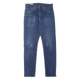 LEVI'S 512 Jeans Premium Mens Blue Slim Tapered Stone Wash W29 L29