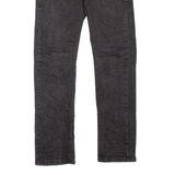 LEVI'S 511 Jeans Mens Black Slim Straight W28 L27
