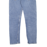 LEVI'S 502 Jeans Mens Blue Regular Tapered Stone Wash W35 L30