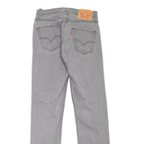 LEVI'S 511 Jeans Mens Grey Slim Straight W29 L32