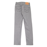 LEVI'S 511 Jeans Mens Grey Slim Straight W29 L32