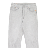 LEVI'S 501 BIG E Jeans Womens Grey Regular Straight W28 L28