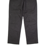 DICKIES Chino Style Flex Workwear Mens Trousers Black Regular Straight W30 L31