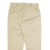 DICKIES Chino Style Workwear Mens Trousers Beige Classic Straight W37 L29