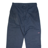 DICKIES Chino Style Workwear Mens Trousers Blue Classic Straight W35 L31
