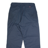 DICKIES Chino Style Workwear Mens Trousers Blue Classic Straight W35 L31
