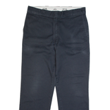 DICKIES 874 Chino Style Workwear Mens Trousers Blue Classic Straight W36 L31