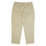 DICKIES Chino Style Workwear Mens Trousers Beige Classic Straight W38 L31