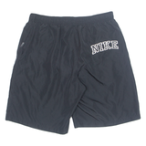 NIKE Mesh Lined Mens Swimming Shorts Black Relaxed XL W31