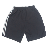 ADIDAS Mesh Lined Mens Swimming Shorts Black Relaxed S W26