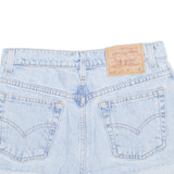 LEVI'S Turn Up 512 Womens Denim Shorts Blue Relaxed S W28
