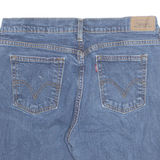 LEVI'S Cut Off 505 Womens Denim Shorts Blue Relaxed UK 10 W31