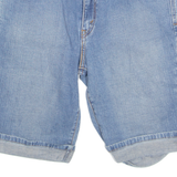 LEVI'S Turn Up 512 Womens Denim Shorts Blue Relaxed L W33