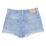 LEVI'S Cut Off Womens Denim Shorts Blue Relaxed S W27