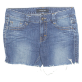CALVIN KLEIN JEANS Cut Off Womens Denim Shorts Blue Relaxed S W30