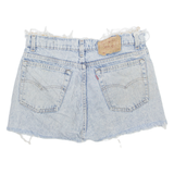 LEVI'S Cut Off 505 Womens Denim Shorts Blue Relaxed M W31