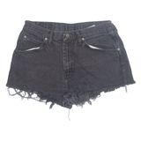 WRANGLER Cut Off Womens Denim Shorts Black Relaxed M W33