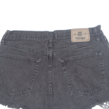 WRANGLER Cut Off Womens Denim Shorts Black Relaxed M W33