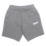 PUMA Mens Sports Shorts Grey Relaxed M W28