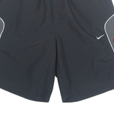 NIKE Mesh Lined Mens Swimming Shorts Black Relaxed M W28