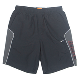 NIKE Mesh Lined Mens Swimming Shorts Black Relaxed M W28