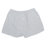 REEBOK Womens Sports Shorts Grey Relaxed UK 14 W28