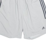 ADIDAS Mesh Lined Mens Swimming Shorts Grey Relaxed 2XL W32