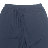 NIKE Mesh Lined Mens Swimming Shorts Blue Relaxed S W27